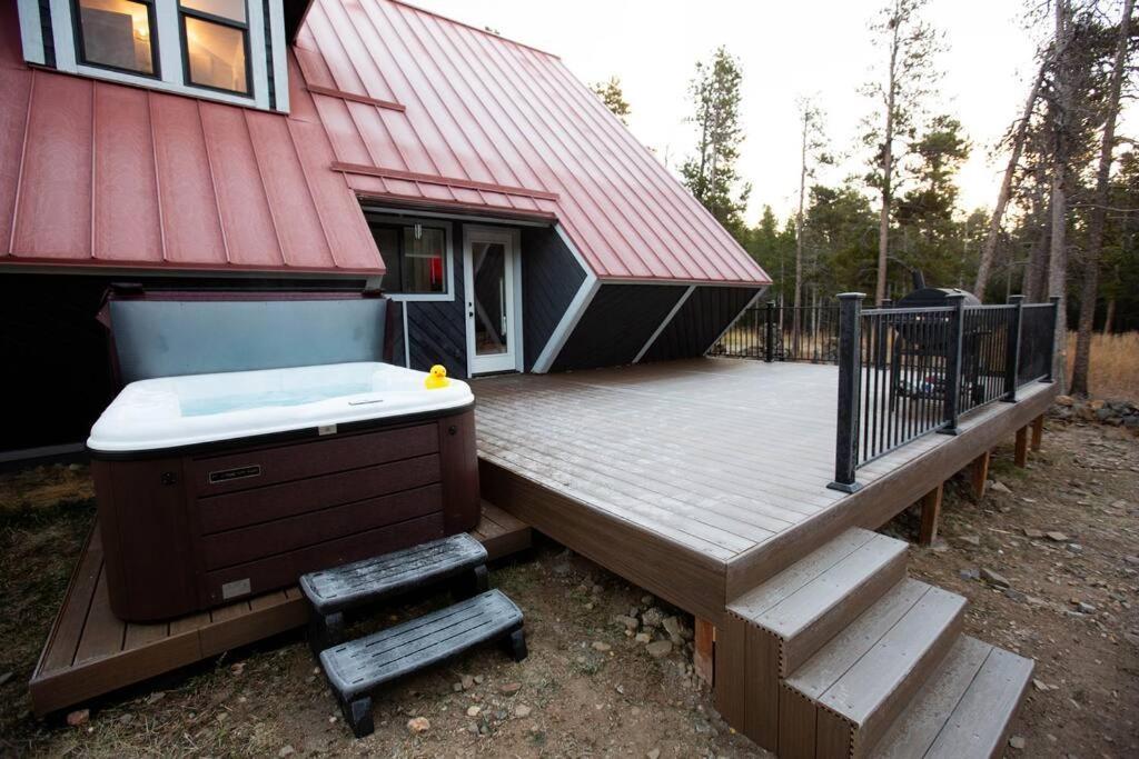 Little Gem Lodge Unique Mtn A-Frame W Hot Tub Блек-Гок Екстер'єр фото